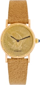 Corum $5 Coin 1900 18k Gold