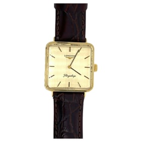 Vintage Longines Square Flagship Watch in