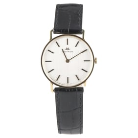 Mens Vintage Movado 18 Karat Gold