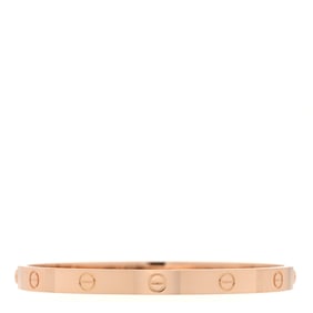 Cartier 18K Pink Gold LOVE Bracelet