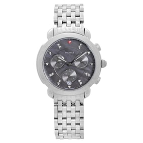 Michele Sidney 36 Chronograph Steel Grey
