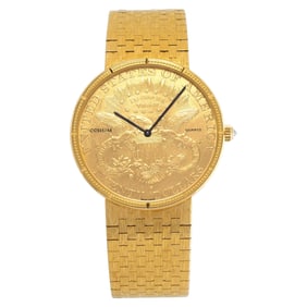 Corum $20 Coin Quartz Wristwatch w/