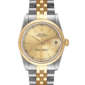Rolex Datejust 31 Midsize Steel Yellow
