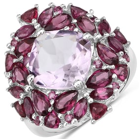 8.19 CT Genuine Pink Amethyst and