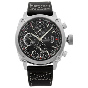 Oris BC4 Chronograph Steel Black Dial