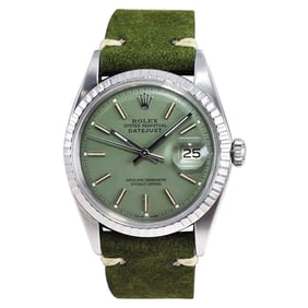 Rolex Stainless Steel Datejust Custom Finished