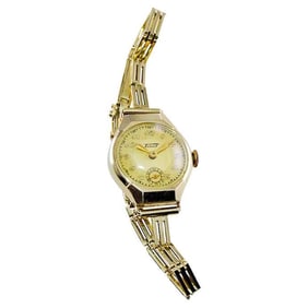 Tissot 14Kt. Art Deco Gold Watch