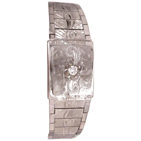 Art Deco Style 14 Karat White