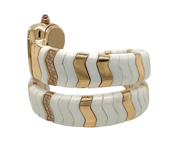 Bvlgari Serpenti Spiga 18k Rose Gold