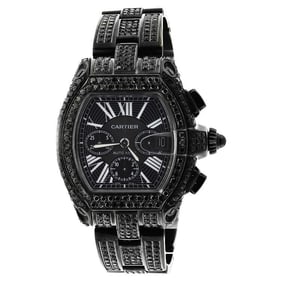 Cartier Roadster XL W62020X6 Chrono Stainless