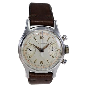 Wittnauer Stainless Steel High Grade Chronograph
