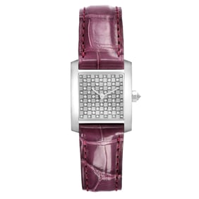Cartier Tank Francaise White Gold Diamond