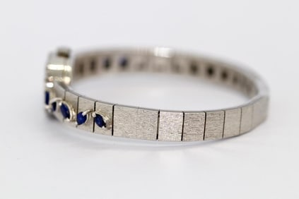 White Gold Ladies Wrist Watch by