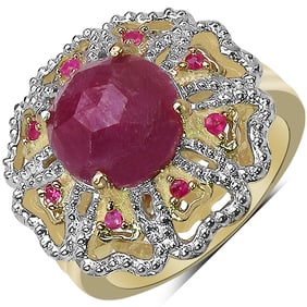 5.56 CT Genuine Pink Sapphire, Ruby