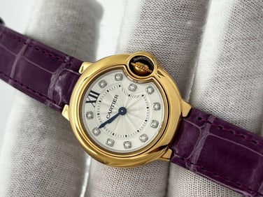 Cartier Ref 3007 Ladies Ballon Bleu