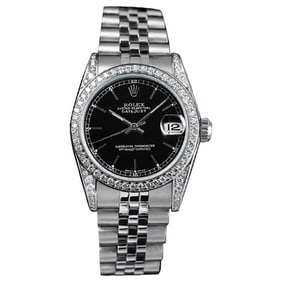 Rolex Datejust Diamond Bezel / Lugs