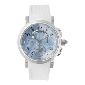 Breguet Marine stainless steel Automatic Wristwatch
