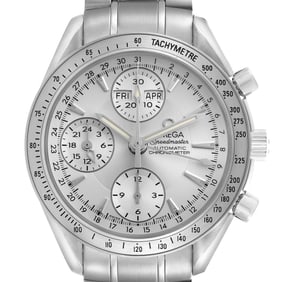 Omega Speedmaster Day Date Chrono Silver
