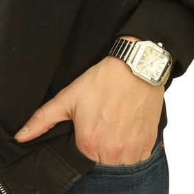 Cartier Santos Large Mens Watch 4072