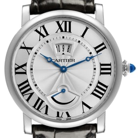 Cartier Rotonde Power Reserve Steel Mens