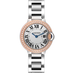 Cartier Ballon Bleu Steel Rose Gold