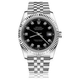 Rolex Datejust Black Color Dial with