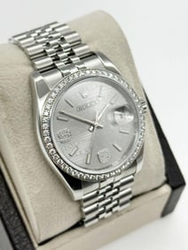 Rolex Datejust 116244 Rhodium Wave Dial