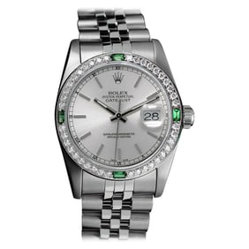 Rolex Datejust 68274 Silver Stick Dial