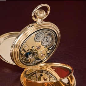 LeCoultre Heavy 18CT Gold Keyless Lever