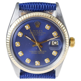 Rolex Two-Tone Datejust with Custom Made