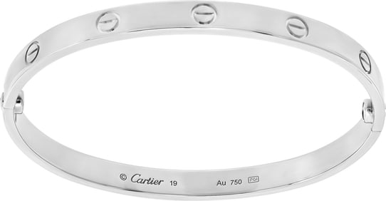 Cartier Love Bracelet in 18k white