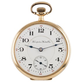Hampden Open Face 14 Karat Gold