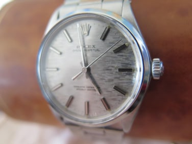 Mens Rolex Oyster Perpetual Stainless Watch