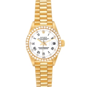 Rolex President Datejust Yellow Gold Diamond