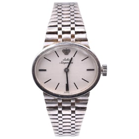 Jules Jurgensen 14 Karat White Gold