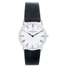 Vacheron Constantin Patrimony White Gold Diamond