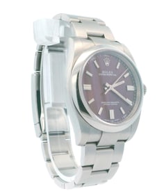 Rolex Oyster Perpetual 116000 Red-Grape Dial