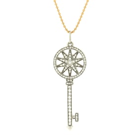 Tiffany & Co. Petals Key Pendant