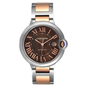Cartier Ballon Bleu Chocolate Dial Watch