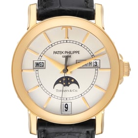 Patek Philippe Tiffany Annual Calendar Yellow