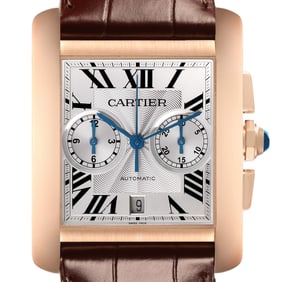 Cartier Tank MC Rose Gold Silver