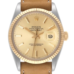 Rolex Datejust Steel Yellow Gold Vintage