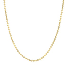14K Yellow Gold 3 mm Bead