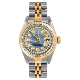 Rolex Datejust 6917 Blue Mother of