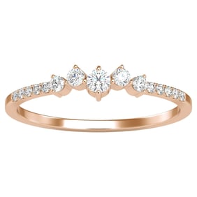 0.16 CTW Diamond 14K Rose Gold Ring