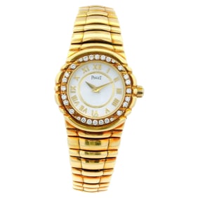 Piaget Tanagra 16033M401D Diamond Bezel 18k