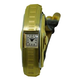 Universal 18 Karat Two-Tone Covered Lid