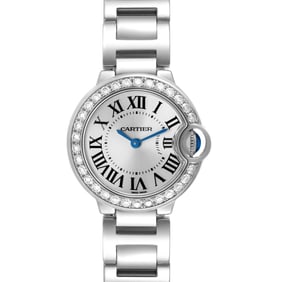 Cartier Ballon Bleu White Gold Diamond
