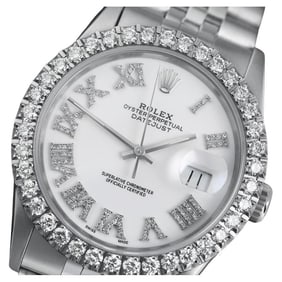 Rolex Datejust with Diamond Bezel and