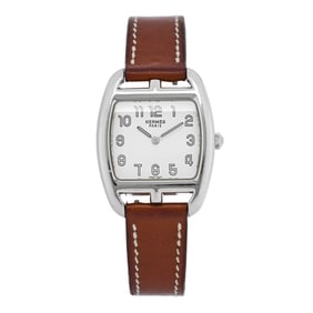 Hermes Stainless Steel Barenia 26mm Cape